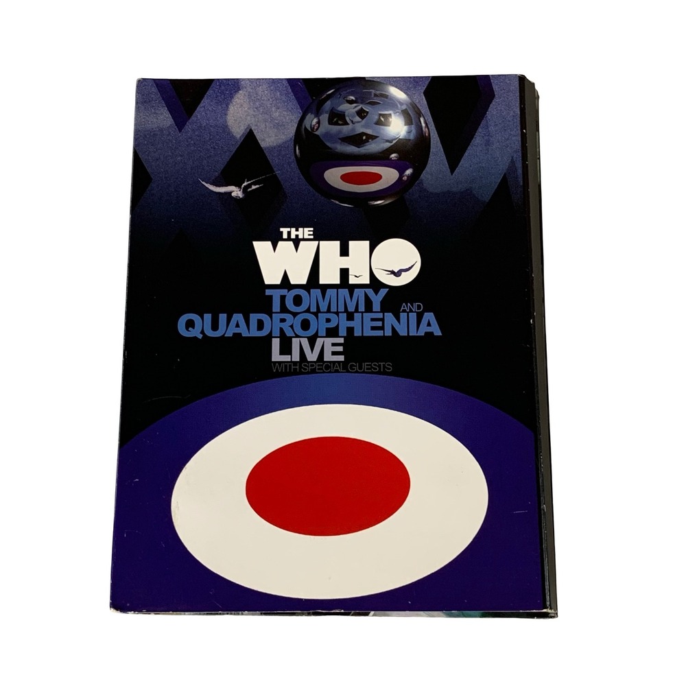 The Who Tommy and Quadrophenia Live 3-Disc DVD Set Rhino Live Hits R2 970500